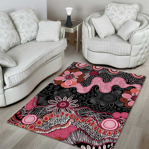 Australia NAIDOC Week 2026 Area Rug Aboriginal Contemporary Art