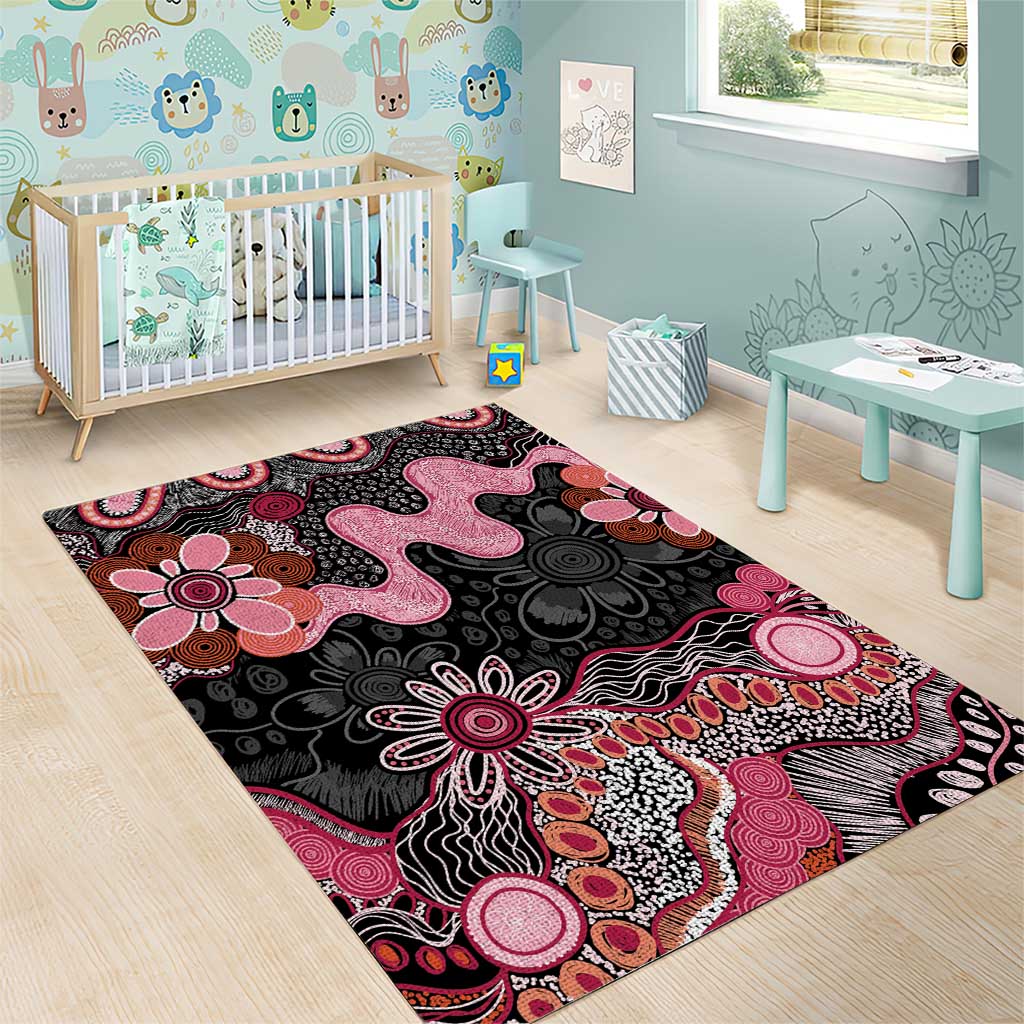 Australia NAIDOC Week 2026 Area Rug Aboriginal Contemporary Art