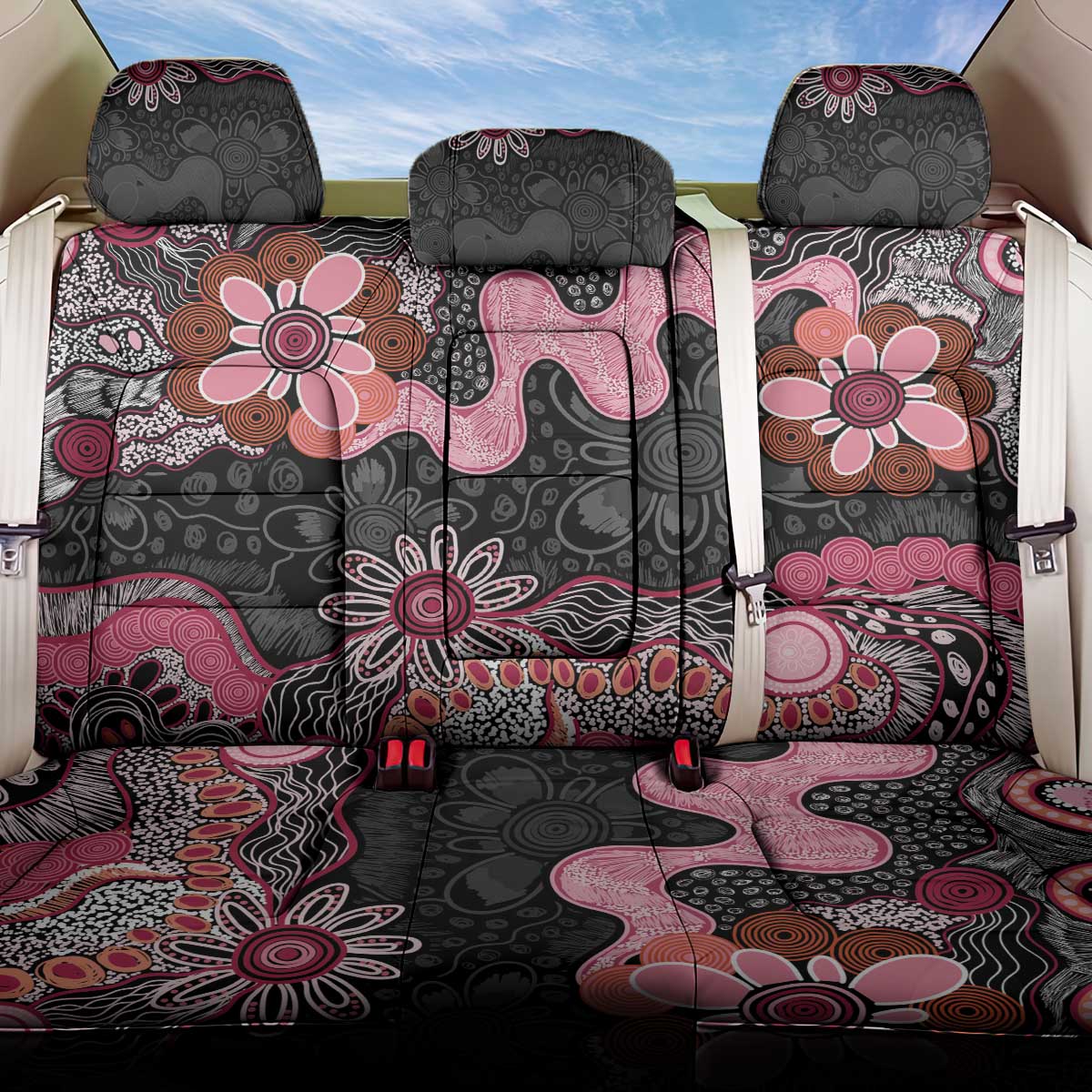 Australia NAIDOC Week 2026 Back Car Seat Cover Aboriginal Contemporary Art