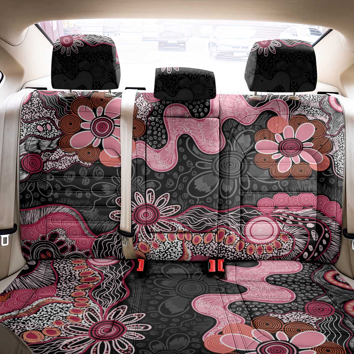 Australia NAIDOC Week 2026 Back Car Seat Cover Aboriginal Contemporary Art