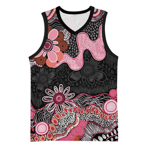 Australia NAIDOC Week 2026 Basketball Jersey Aboriginal Contemporary Art
