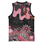 Australia NAIDOC Week 2026 Basketball Jersey Aboriginal Contemporary Art