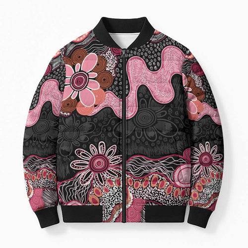 Australia NAIDOC Week 2026 Bomber Puffer Jacket Aboriginal Contemporary Art