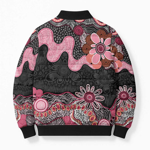 Australia NAIDOC Week 2026 Bomber Puffer Jacket Aboriginal Contemporary Art