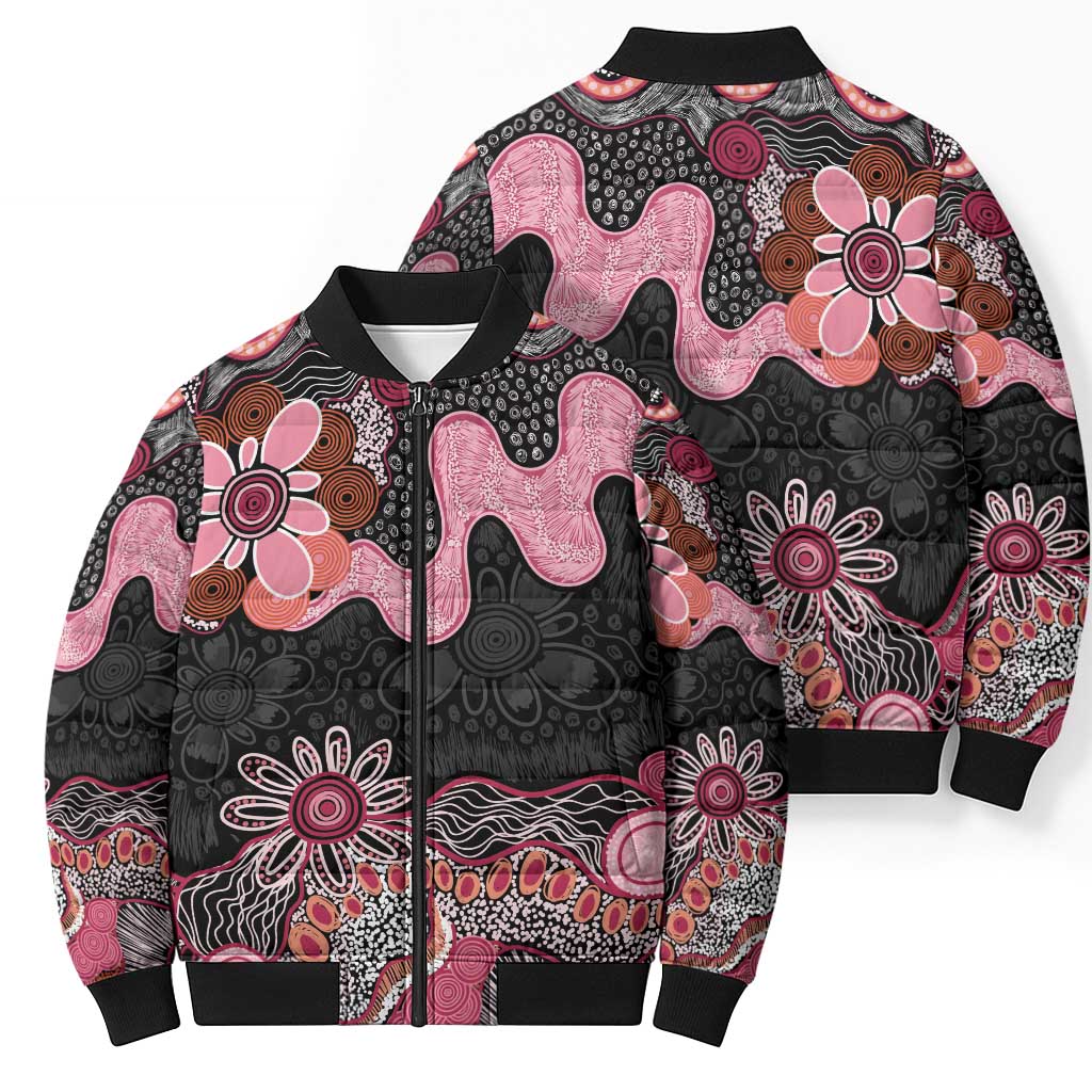 Australia NAIDOC Week 2026 Bomber Puffer Jacket Aboriginal Contemporary Art