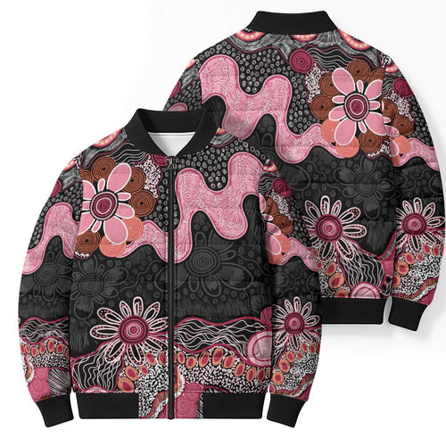 Australia NAIDOC Week 2026 Bomber Puffer Jacket Aboriginal Contemporary Art