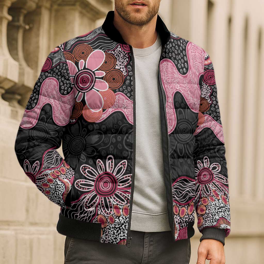 Australia NAIDOC Week 2026 Bomber Puffer Jacket Aboriginal Contemporary Art