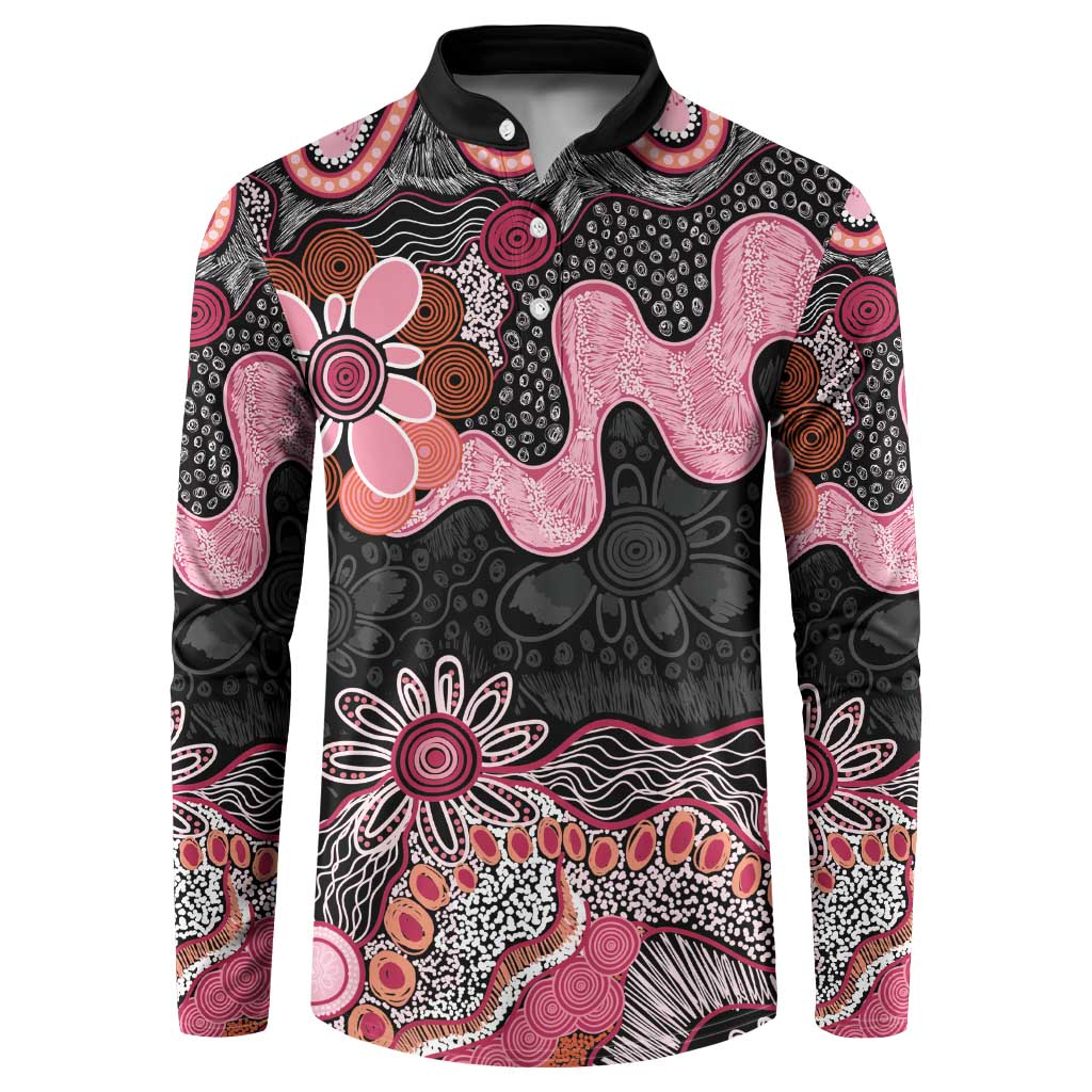 Australia NAIDOC Week 2026 Button Sweatshirt Aboriginal Contemporary Art