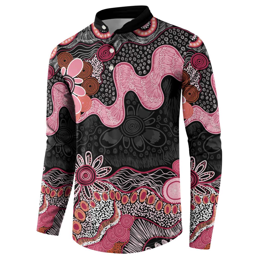 Australia NAIDOC Week 2026 Button Sweatshirt Aboriginal Contemporary Art