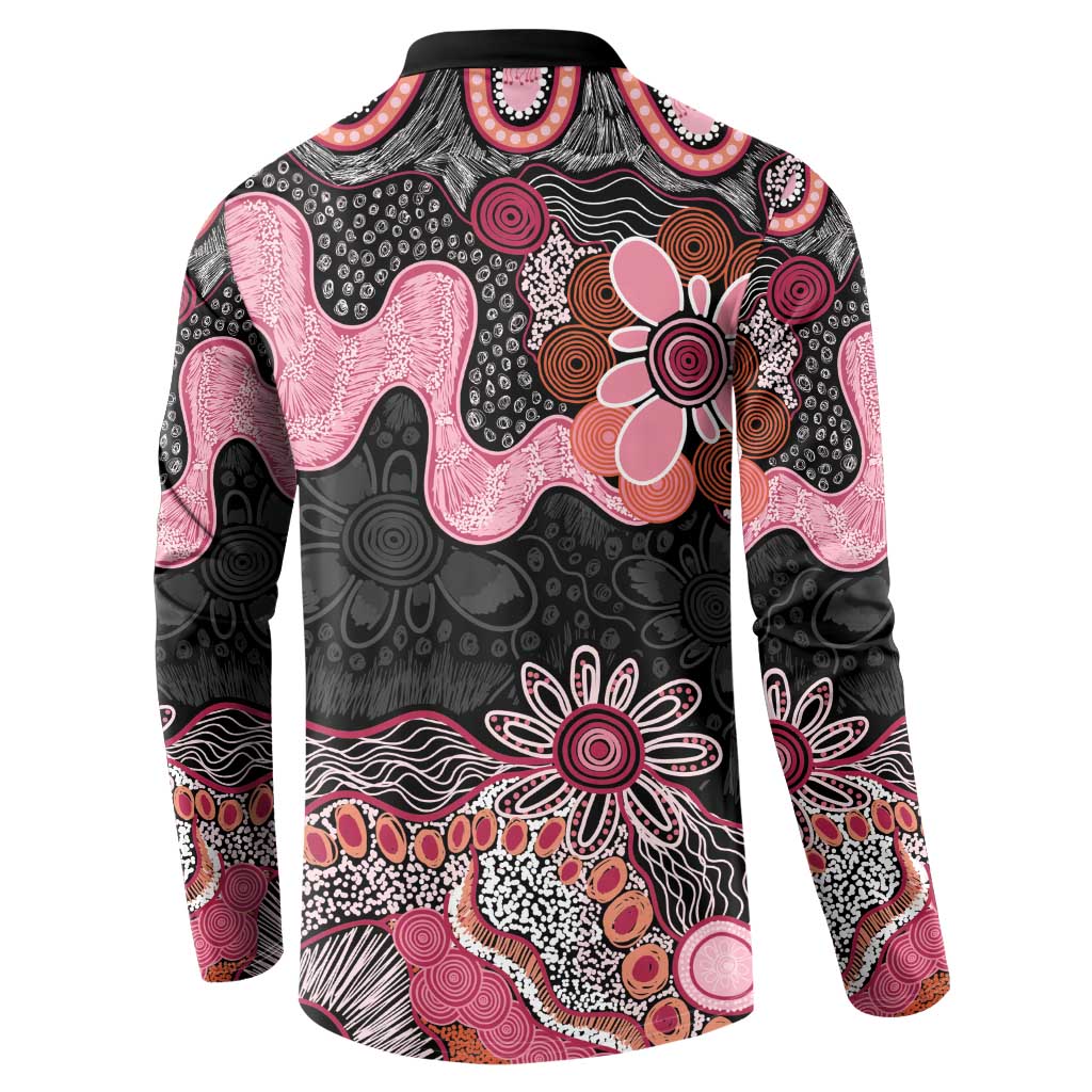 Australia NAIDOC Week 2026 Button Sweatshirt Aboriginal Contemporary Art