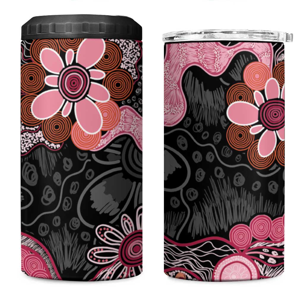 Australia NAIDOC Week 2026 4 in 1 Can Cooler Tumbler Aboriginal Contemporary Art
