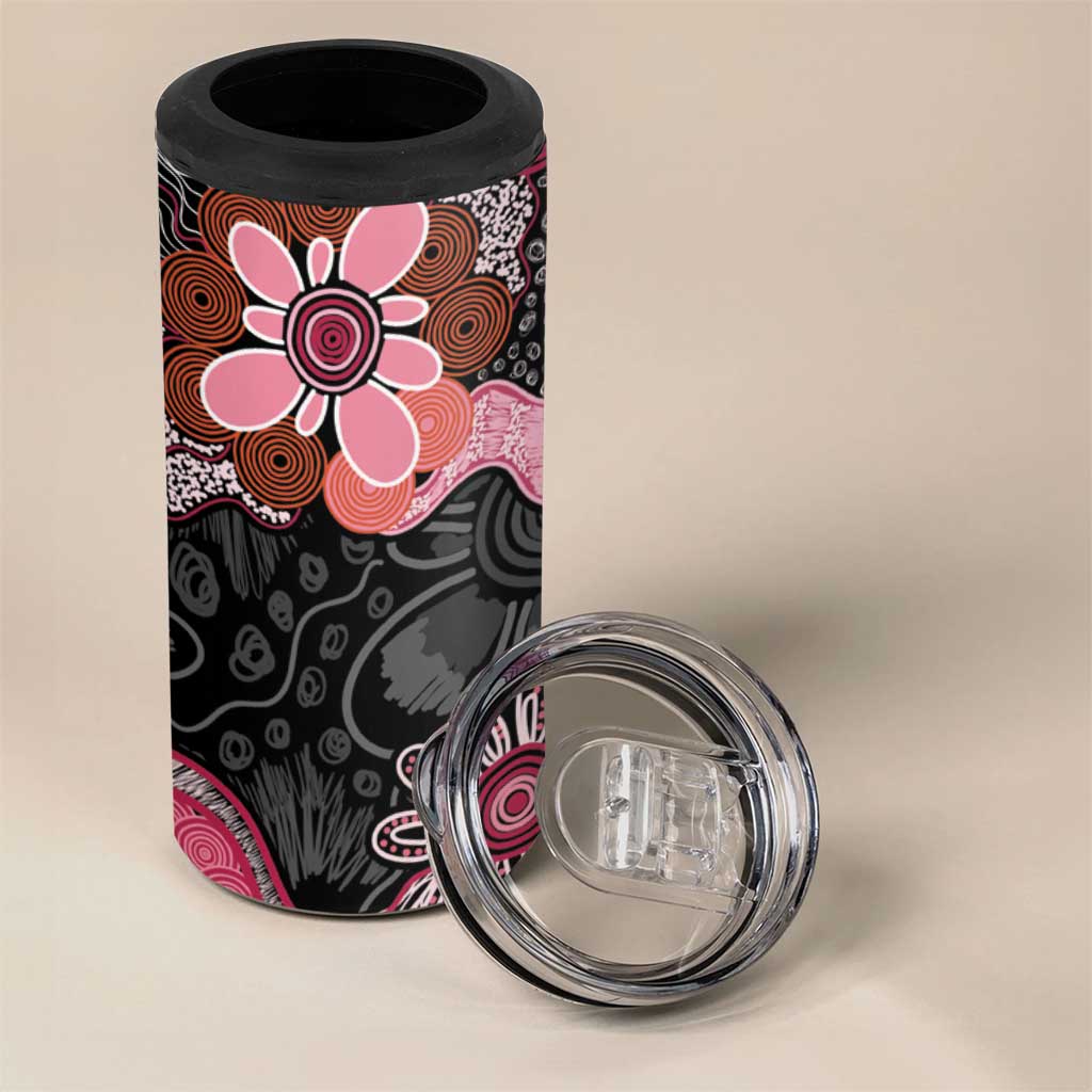 Australia NAIDOC Week 2026 4 in 1 Can Cooler Tumbler Aboriginal Contemporary Art