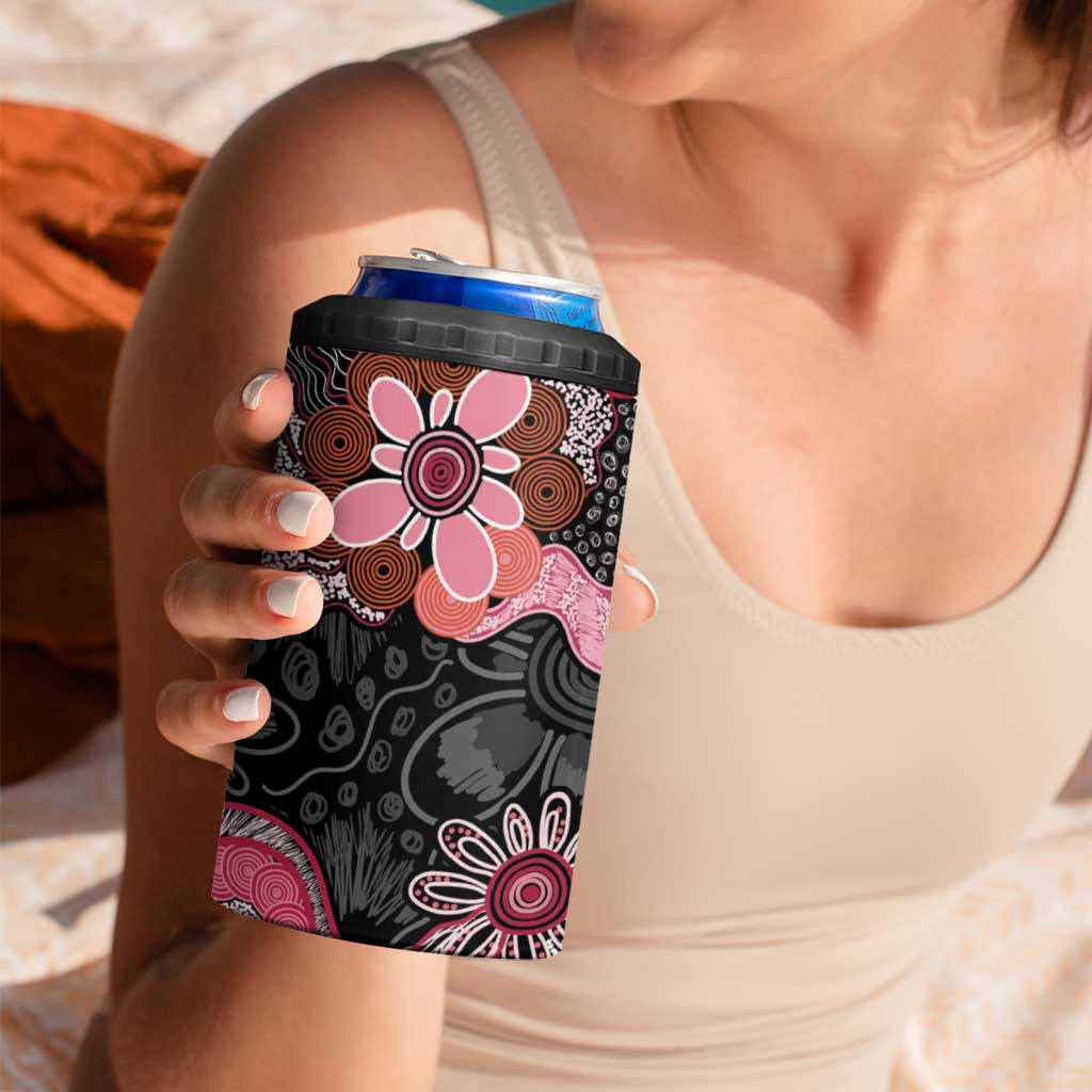 Australia NAIDOC Week 2026 4 in 1 Can Cooler Tumbler Aboriginal Contemporary Art