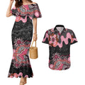 Australia NAIDOC Week 2026 Couples Matching Mermaid Dress and Hawaiian Shirt Aboriginal Contemporary Art