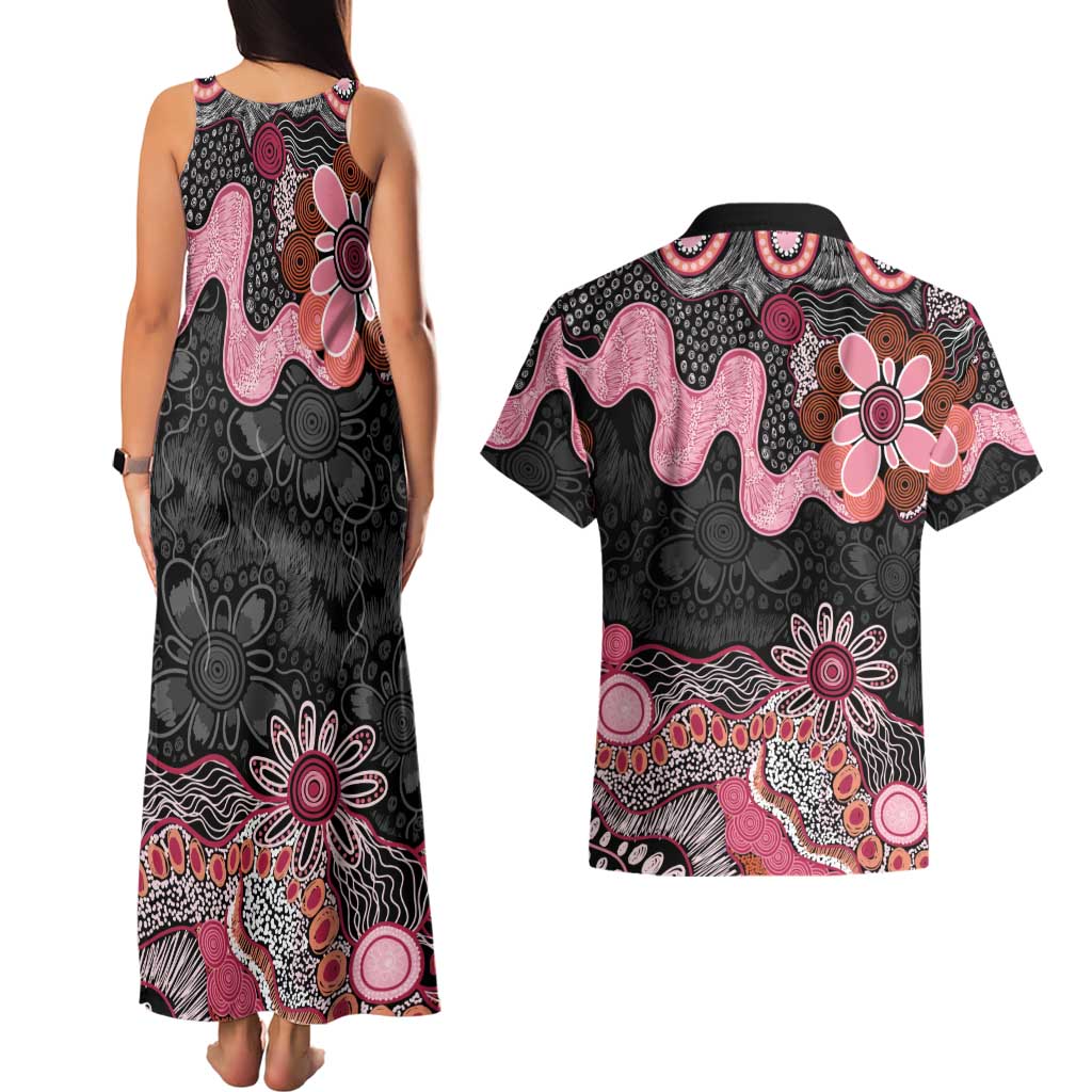 Australia NAIDOC Week 2026 Couples Matching Tank Maxi Dress and Hawaiian Shirt Aboriginal Contemporary Art