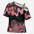 Australia NAIDOC Week 2026 Cross Shoulder Shirt Aboriginal Contemporary Art