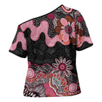 Australia NAIDOC Week 2026 Cross Shoulder Shirt Aboriginal Contemporary Art