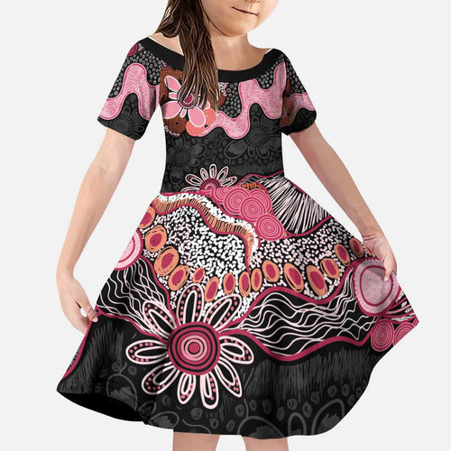 Australia NAIDOC Week 2026 Family Matching Puletasi and Hawaiian Shirt Aboriginal Contemporary Art