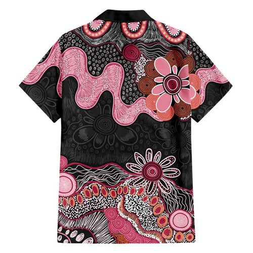 Australia NAIDOC Week 2026 Family Matching Summer Maxi Dress and Hawaiian Shirt Aboriginal Contemporary Art