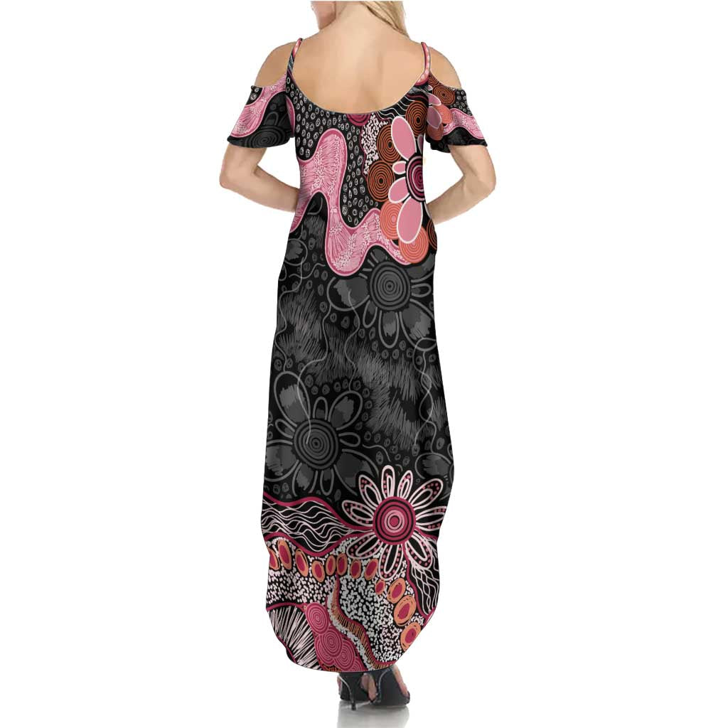 Australia NAIDOC Week 2026 Family Matching Summer Maxi Dress and Hawaiian Shirt Aboriginal Contemporary Art