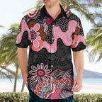 Australia NAIDOC Week 2026 Hawaiian Shirt Aboriginal Contemporary Art