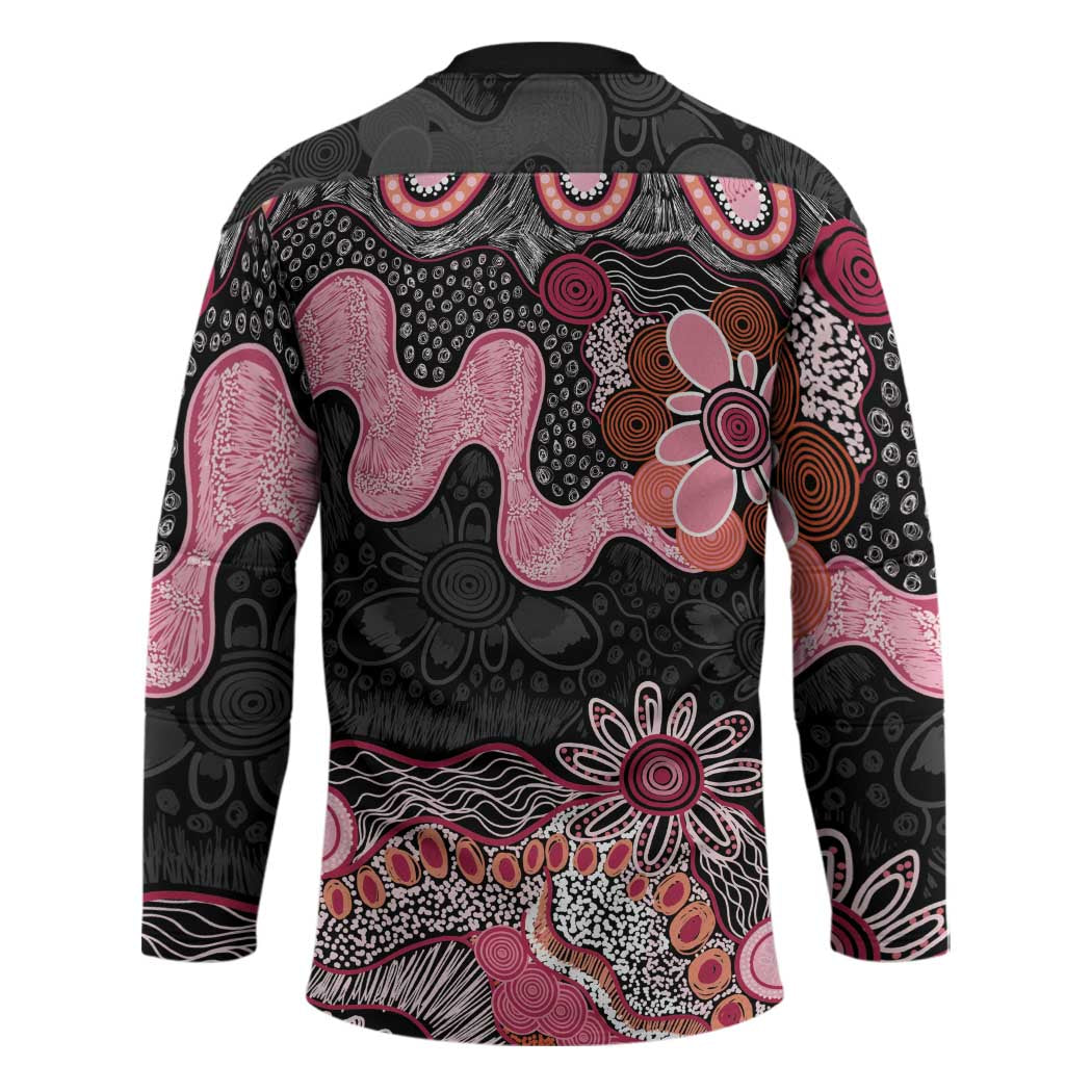 Australia NAIDOC Week 2026 Hockey Jersey Aboriginal Contemporary Art