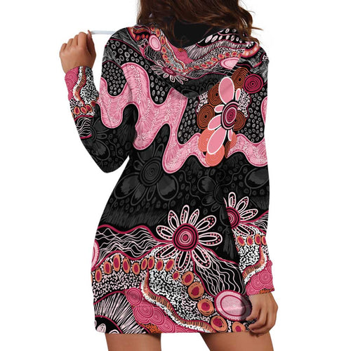 Australia NAIDOC Week 2026 Hoodie Dress Aboriginal Contemporary Art
