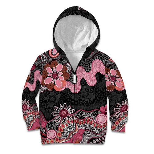 Australia NAIDOC Week 2026 Kid Hoodie Aboriginal Contemporary Art