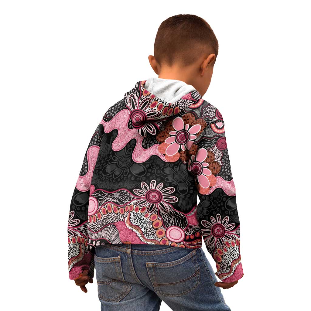 Australia NAIDOC Week 2026 Kid Hoodie Aboriginal Contemporary Art