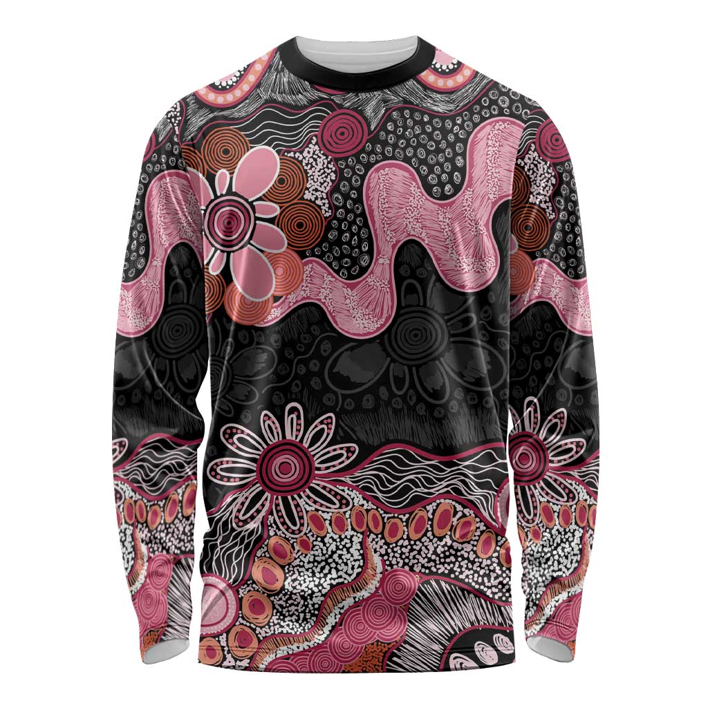 Australia NAIDOC Week 2026 Long Sleeve Shirt Aboriginal Contemporary Art