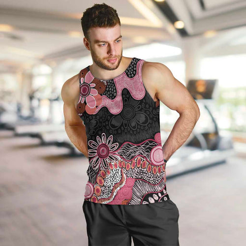 Australia NAIDOC Week 2026 Men Tank Top Aboriginal Contemporary Art