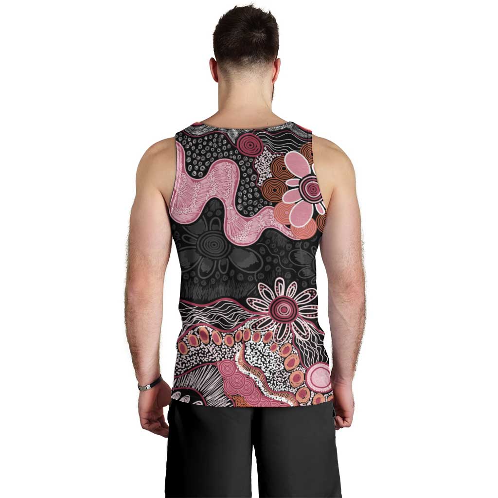 Australia NAIDOC Week 2026 Men Tank Top Aboriginal Contemporary Art