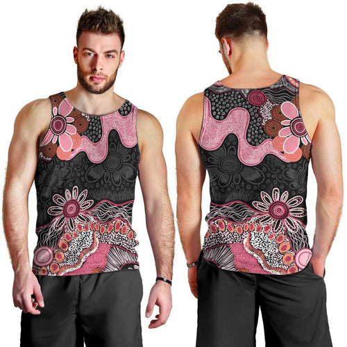 Australia NAIDOC Week 2026 Men Tank Top Aboriginal Contemporary Art
