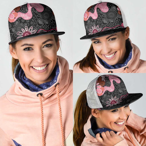 Australia NAIDOC Week 2026 Mesh Trucker Cap Aboriginal Contemporary Art