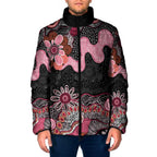 Australia NAIDOC Week 2026 Padded Jacket Aboriginal Contemporary Art
