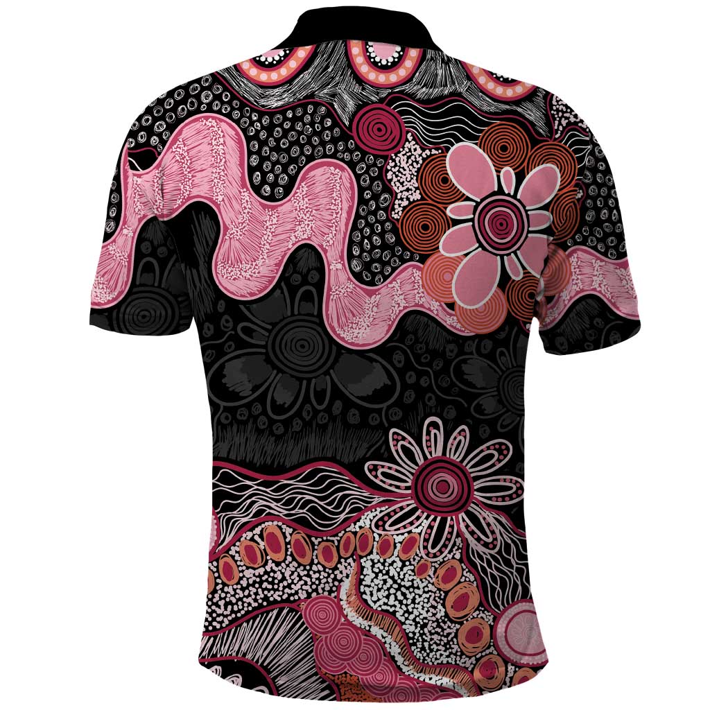 Australia NAIDOC Week 2026 Polo Shirt Aboriginal Contemporary Art