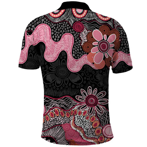 Australia NAIDOC Week 2026 Polo Shirt Aboriginal Contemporary Art
