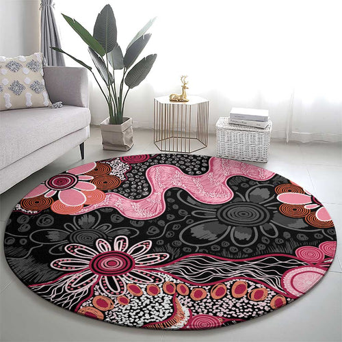 Australia NAIDOC Week 2026 Round Carpet Aboriginal Contemporary Art