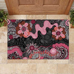 Australia NAIDOC Week 2026 Rubber Doormat Aboriginal Contemporary Art