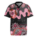 Australia NAIDOC Week 2026 Rugby Jersey Aboriginal Contemporary Art