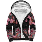 Australia NAIDOC Week 2026 Sherpa Hoodie Aboriginal Contemporary Art
