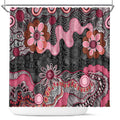 Australia NAIDOC Week 2026 Shower Curtain Aboriginal Contemporary Art