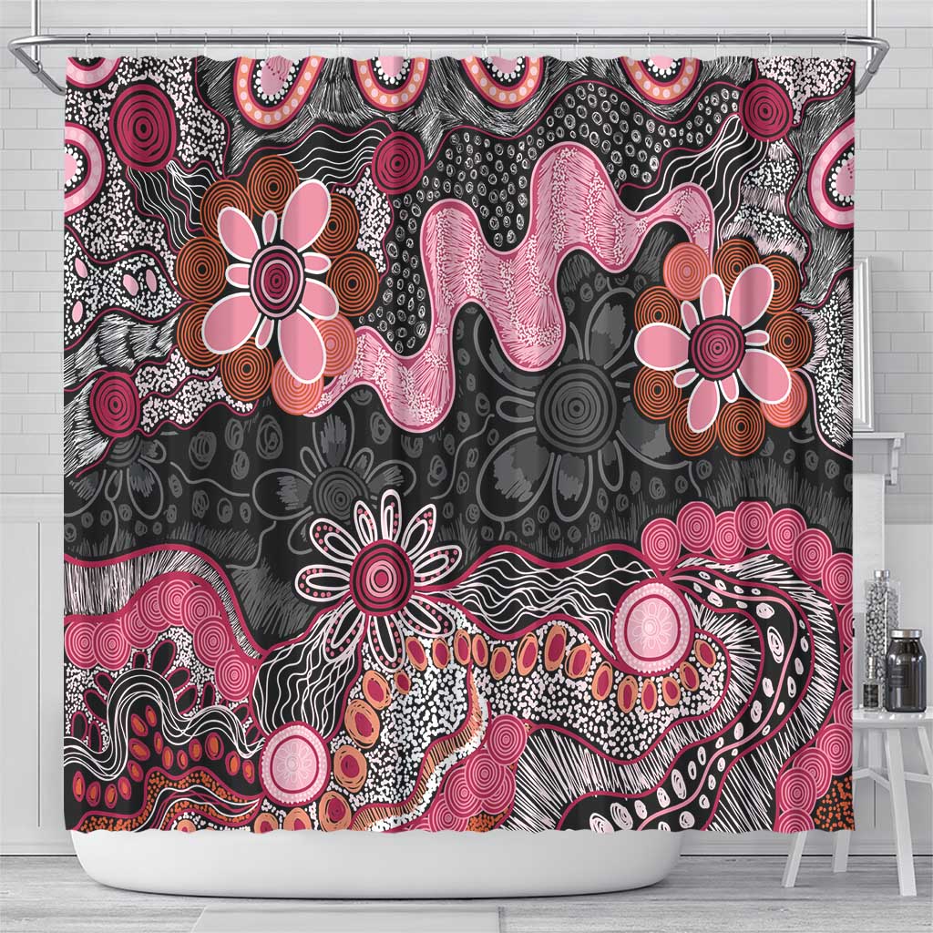 Australia NAIDOC Week 2026 Shower Curtain Aboriginal Contemporary Art
