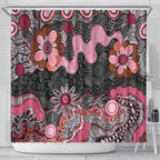 Australia NAIDOC Week 2026 Shower Curtain Aboriginal Contemporary Art