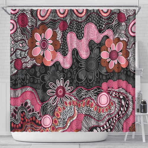 Australia NAIDOC Week 2026 Shower Curtain Aboriginal Contemporary Art