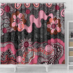 Australia NAIDOC Week 2026 Shower Curtain Aboriginal Contemporary Art
