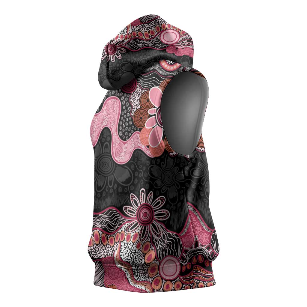 Australia NAIDOC Week 2026 Sleeveless Hoodie Aboriginal Contemporary Art
