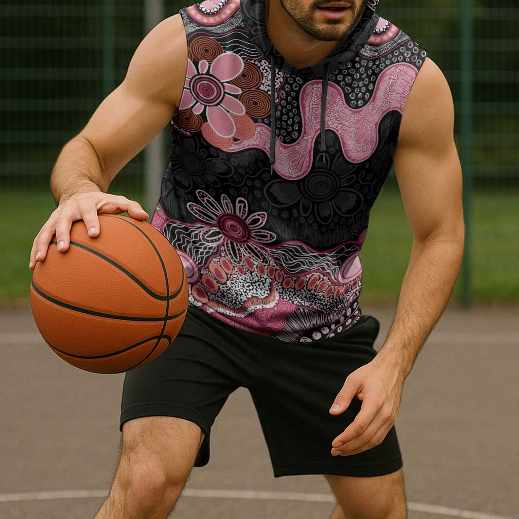 Australia NAIDOC Week 2026 Sleeveless Hoodie Aboriginal Contemporary Art