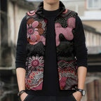 Australia NAIDOC Week 2026 Sleeveless Puffer Jacket Aboriginal Contemporary Art