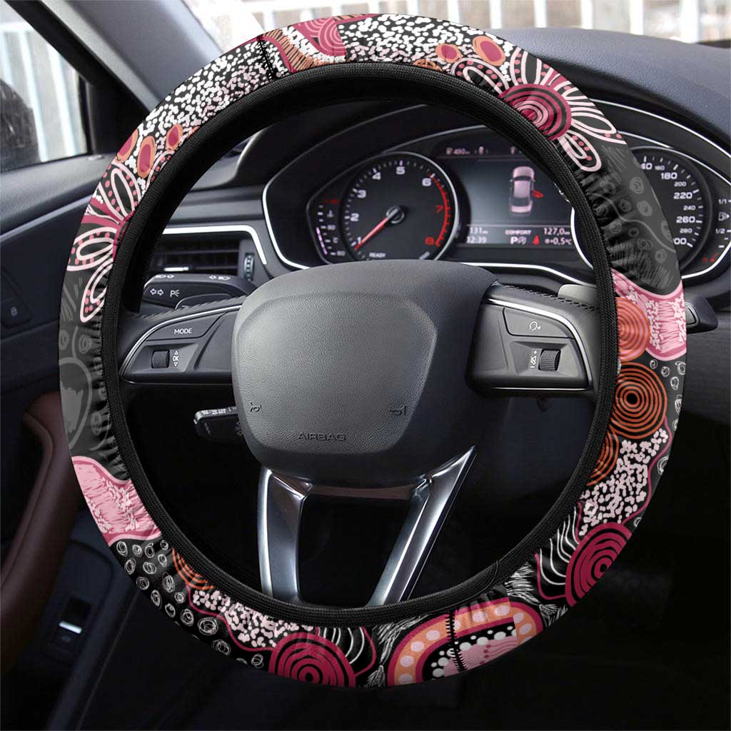 Australia NAIDOC Week 2026 Steering Wheel Cover Aboriginal Contemporary Art